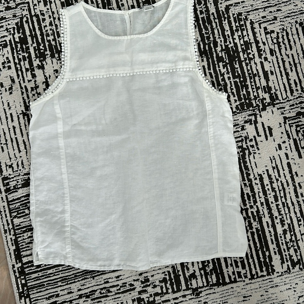 JCREW LINEN TANK